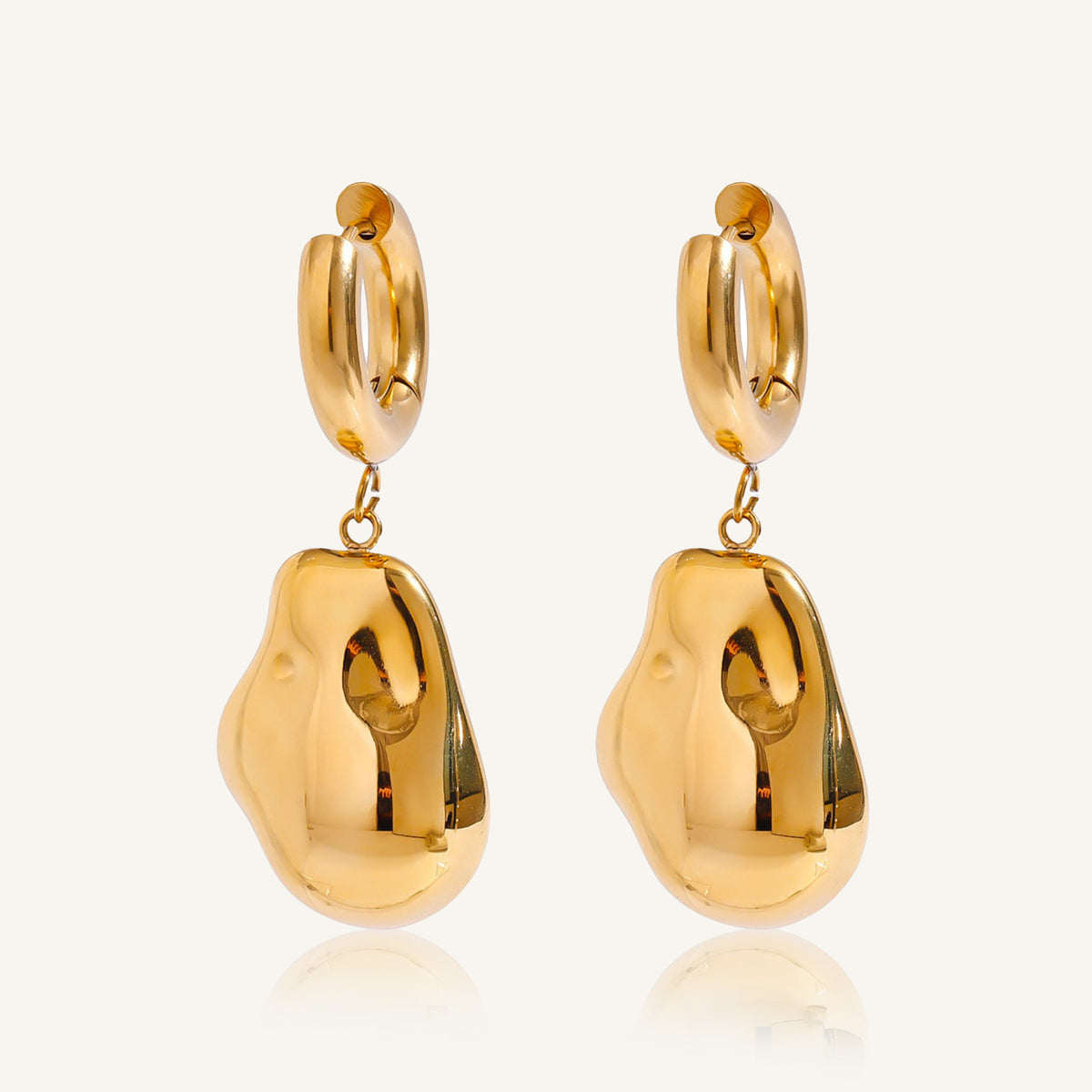SCRUPUS GOLD DROP EARRINGS