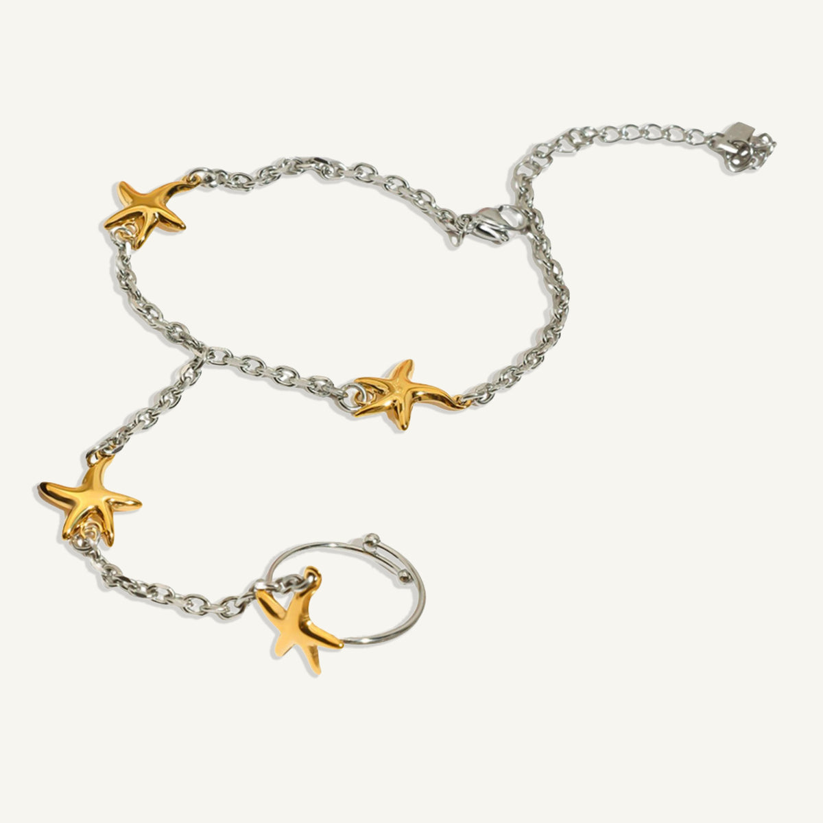 STELLA MARIS DUAL-COLOR HAND CHAIN