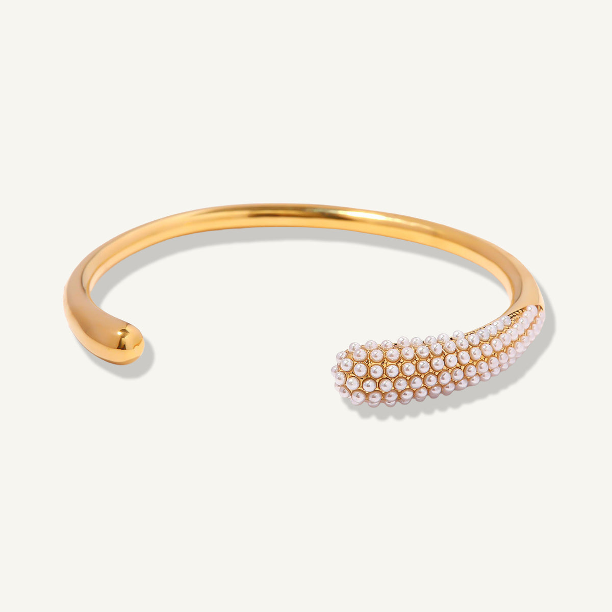 MARGARITAS GOLD PEARL BANGLE