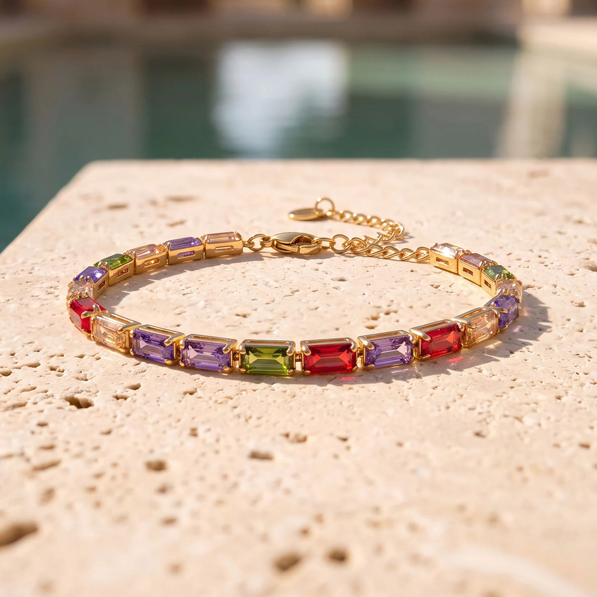 CHROMA MULTI-COLOR TENNIS BRACELET