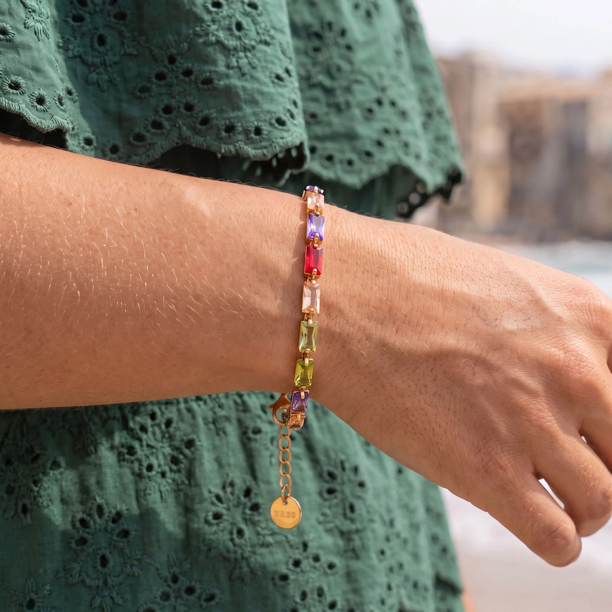 CHROMA MULTI-COLOR TENNIS BRACELET