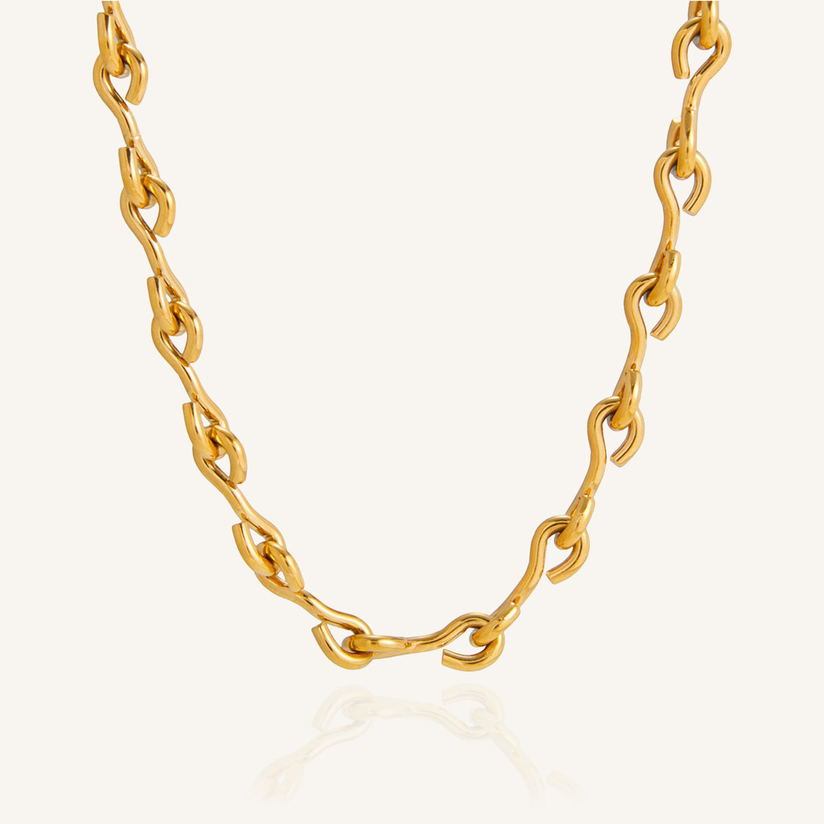 NODUS GOLD NECKLACE