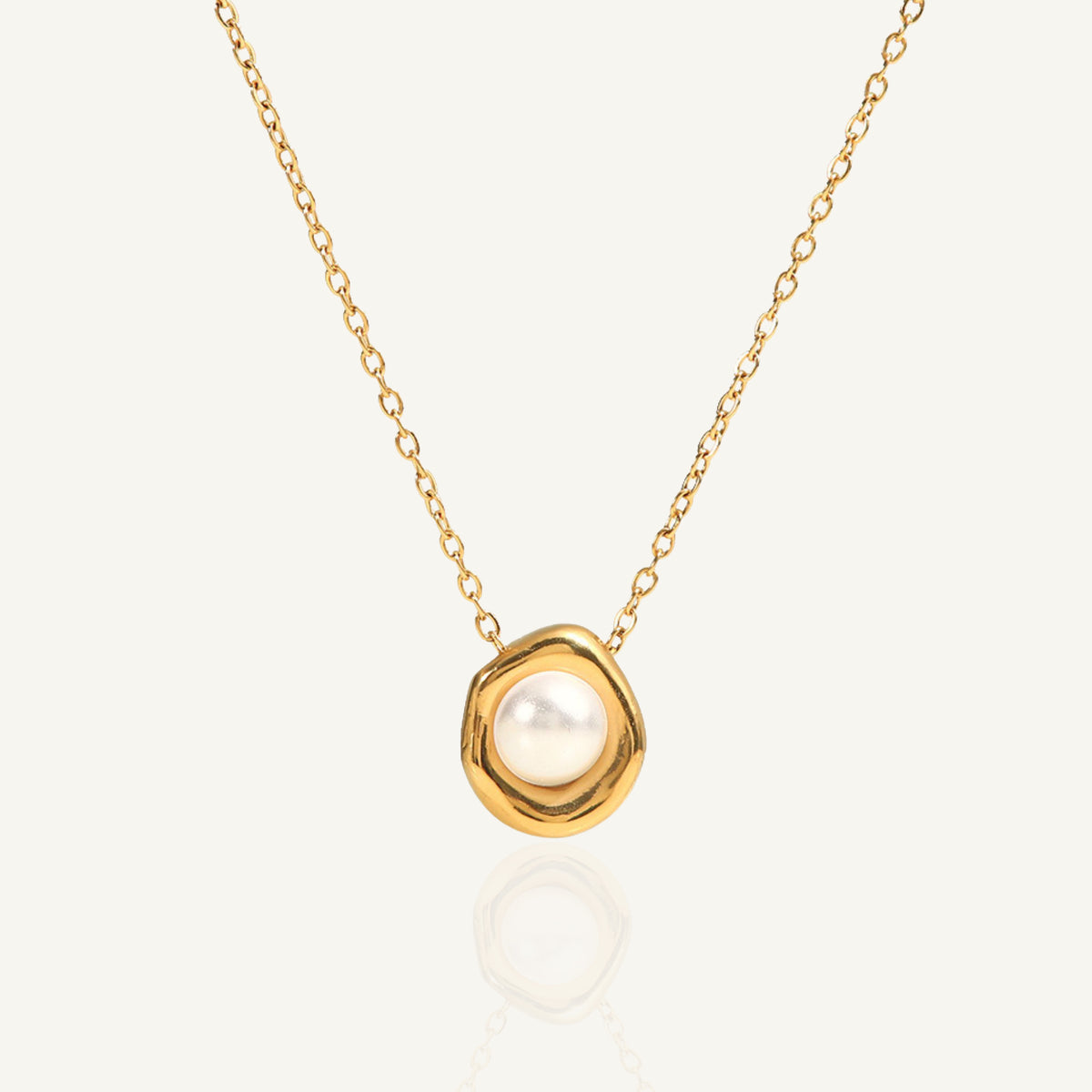 SOL MARGARITA GOLD PEARL NECKLACE