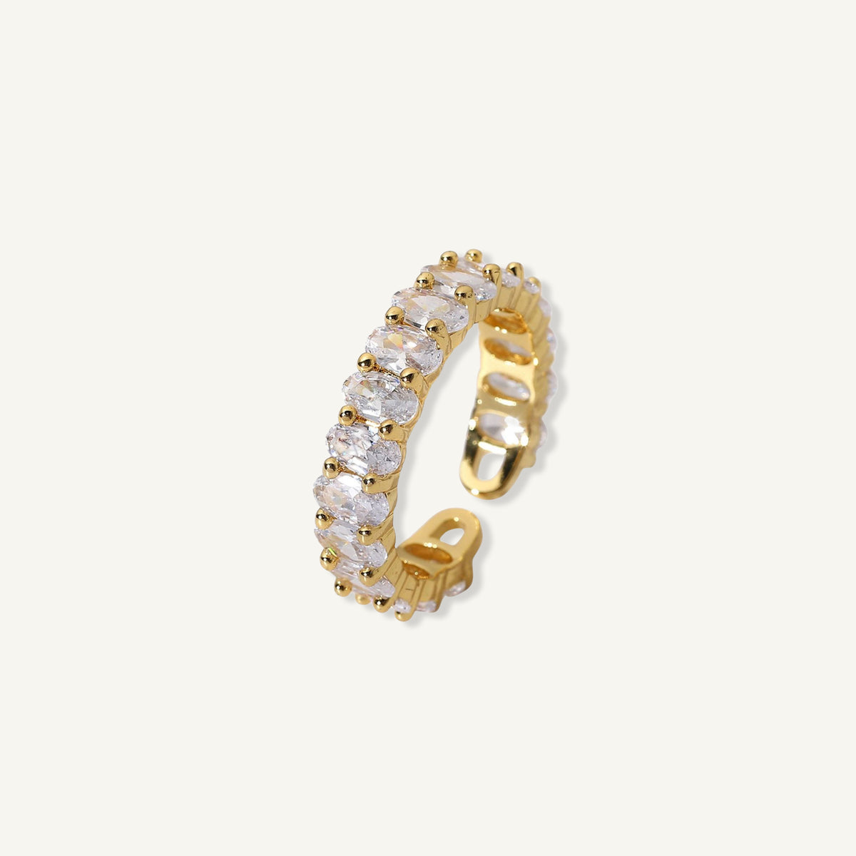 ORBIS GOLD-WHITE RING