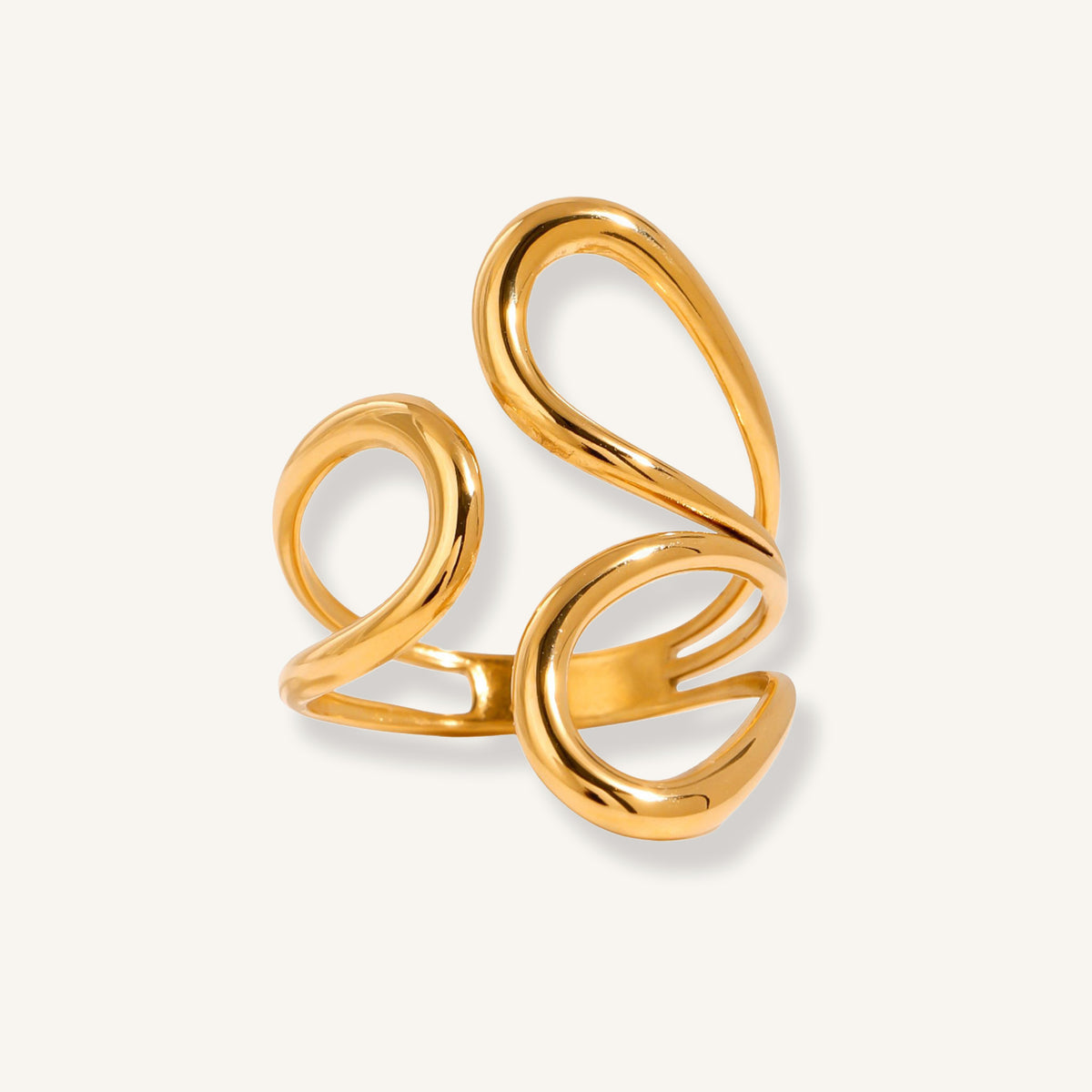 SPIRA GOLD RING