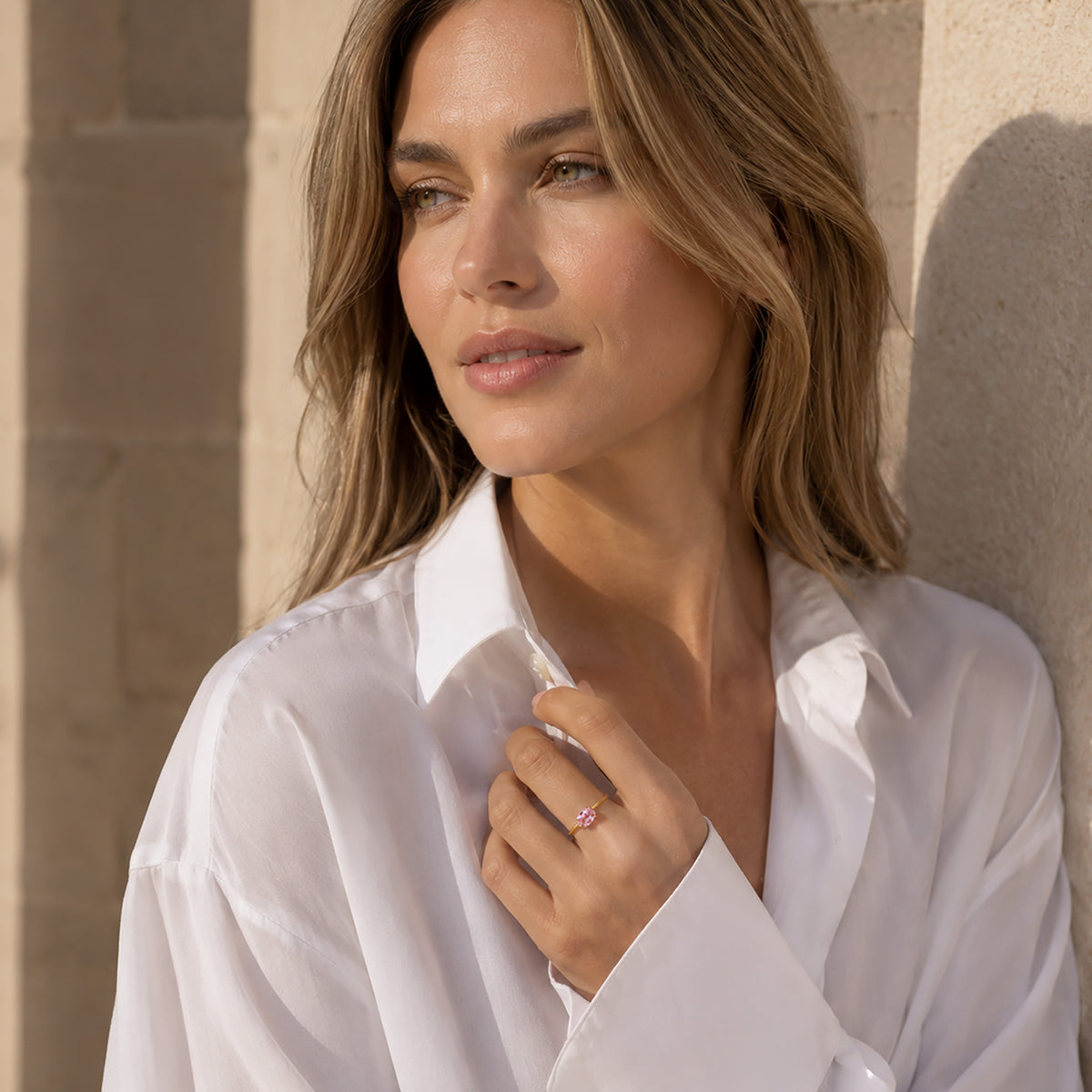 STILLA PINK RING