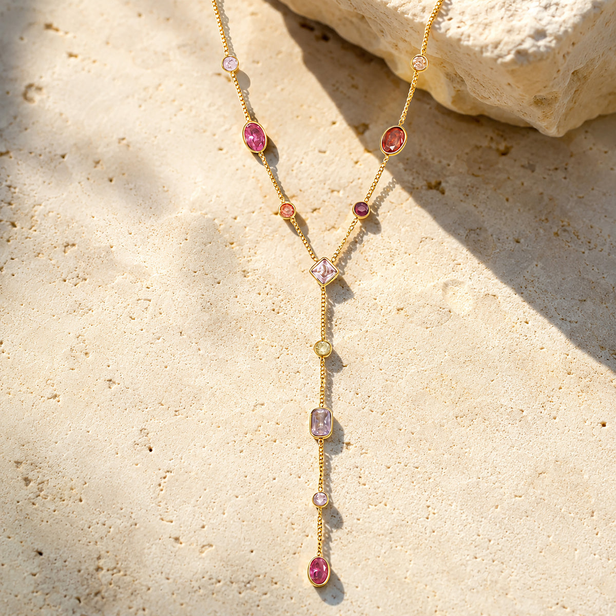 TESSELA SUNSET COLORED NECKLACE