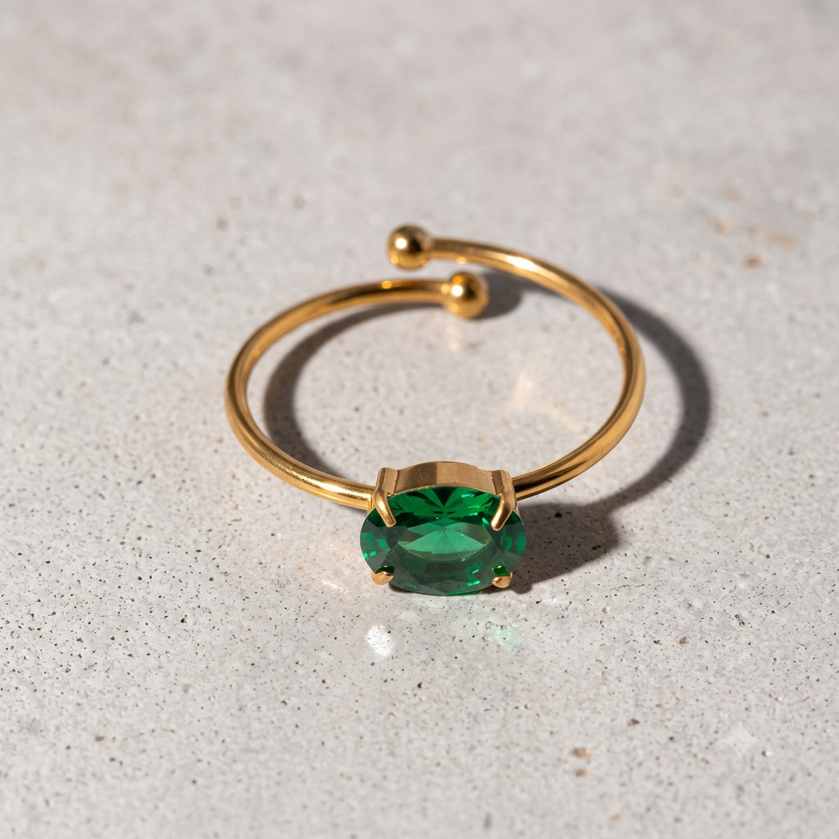 STILLA GREEN RING