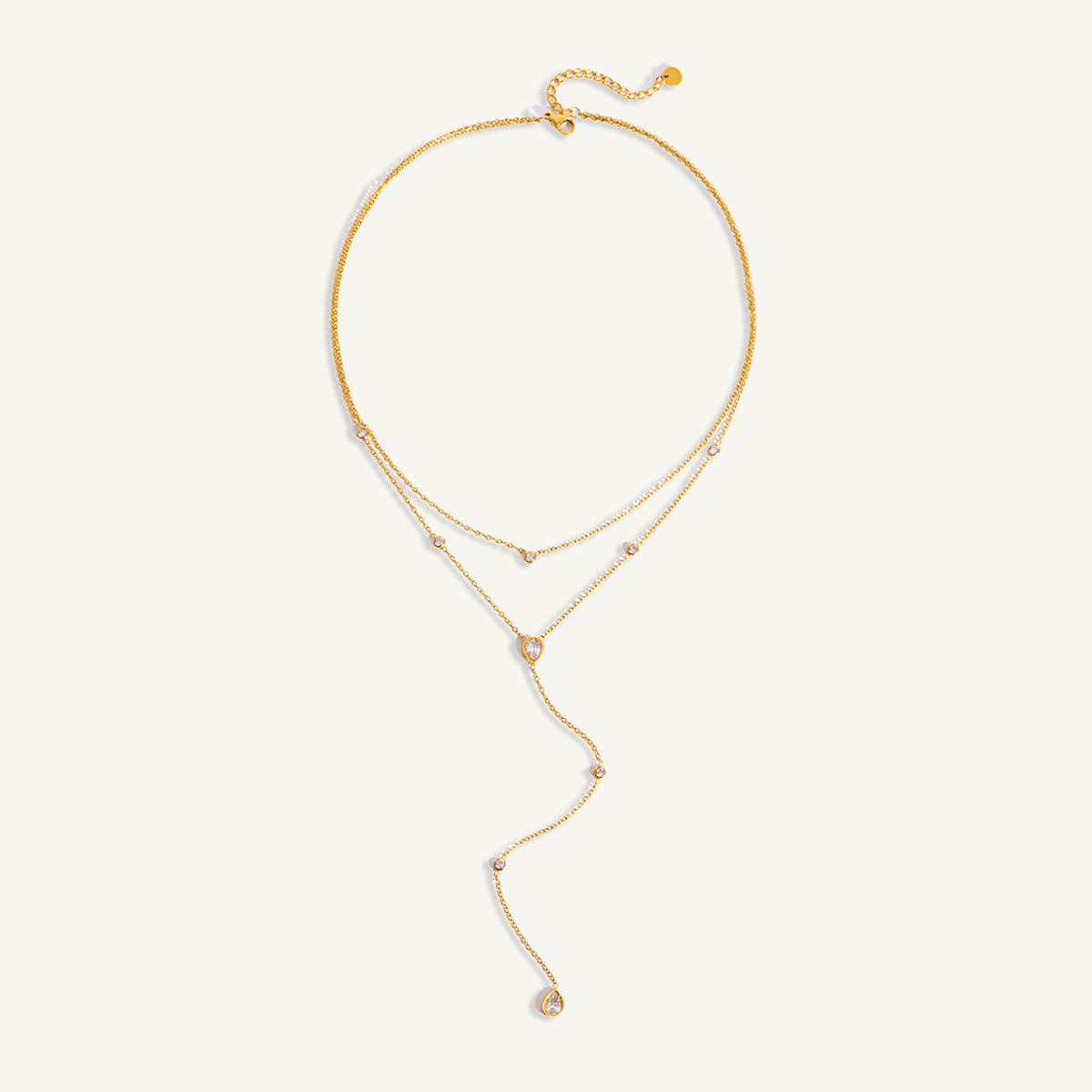 CORUSCUS GOLD Y NECKLACE