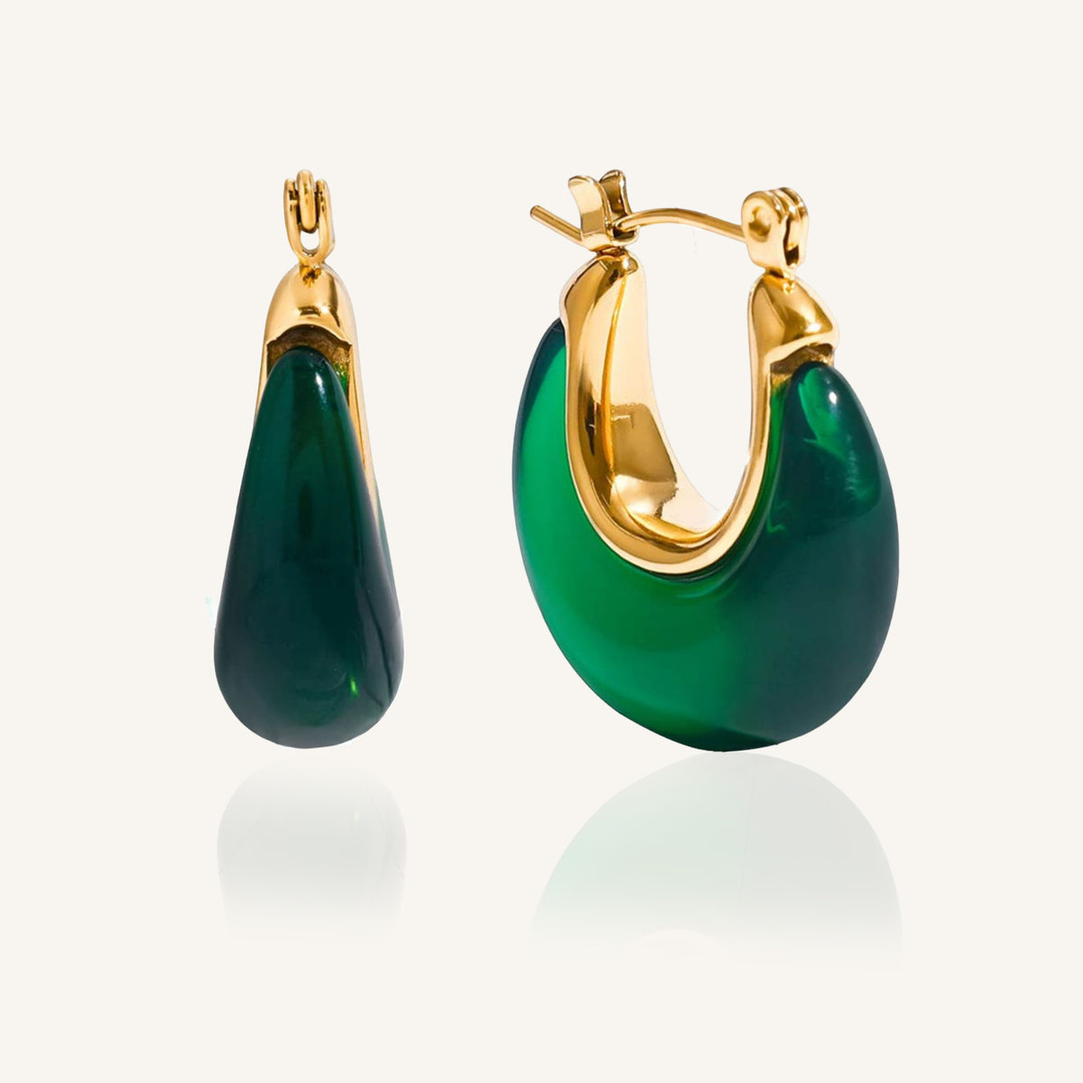 SILVA GREEN HOOPS