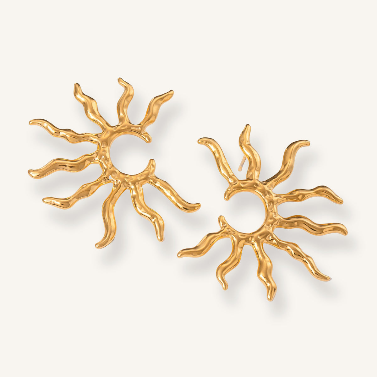 JUBAR GOLD EARRINGS