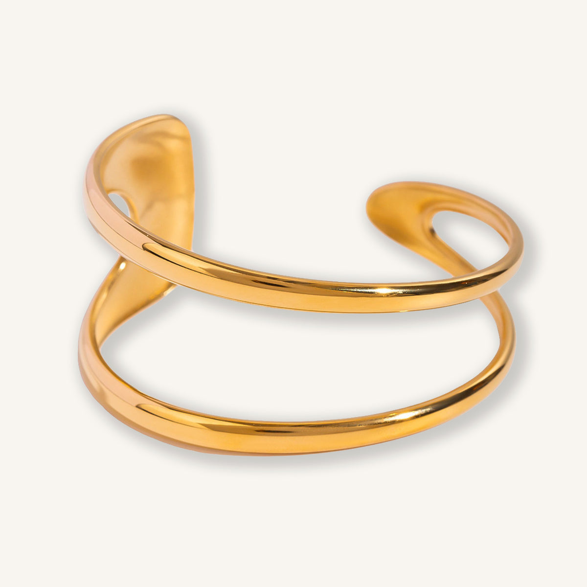 CELERIS GOLD OPEN CUFF