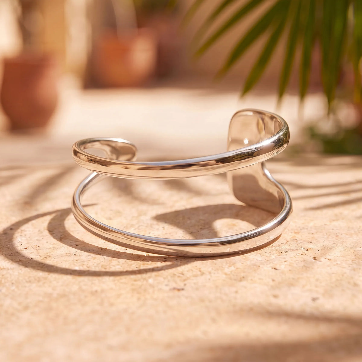 CELERIS SILVER OPEN CUFF