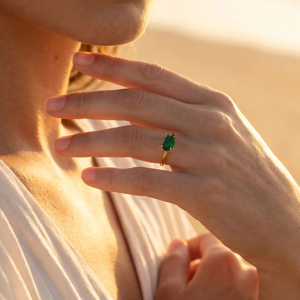 STILLA GREEN RING