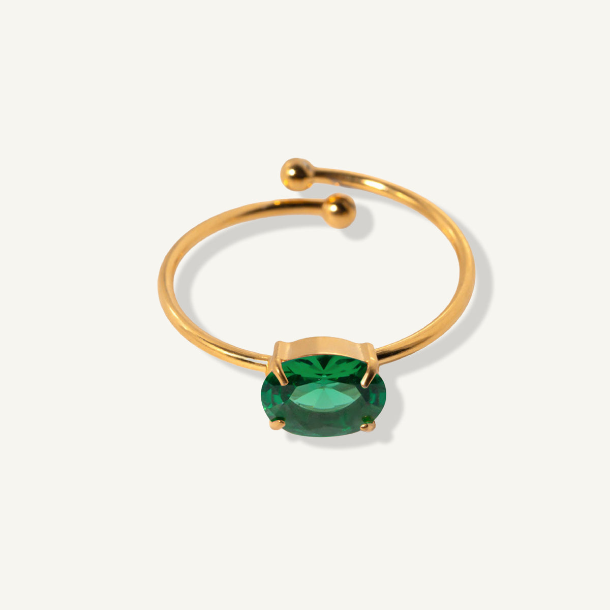 STILLA GREEN RING