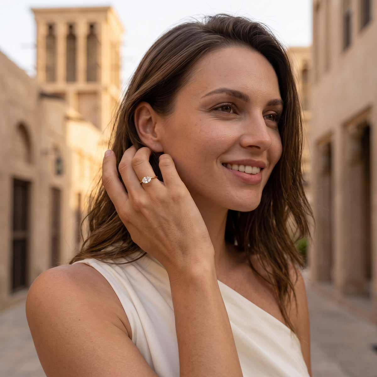 STILLA WHITE RING