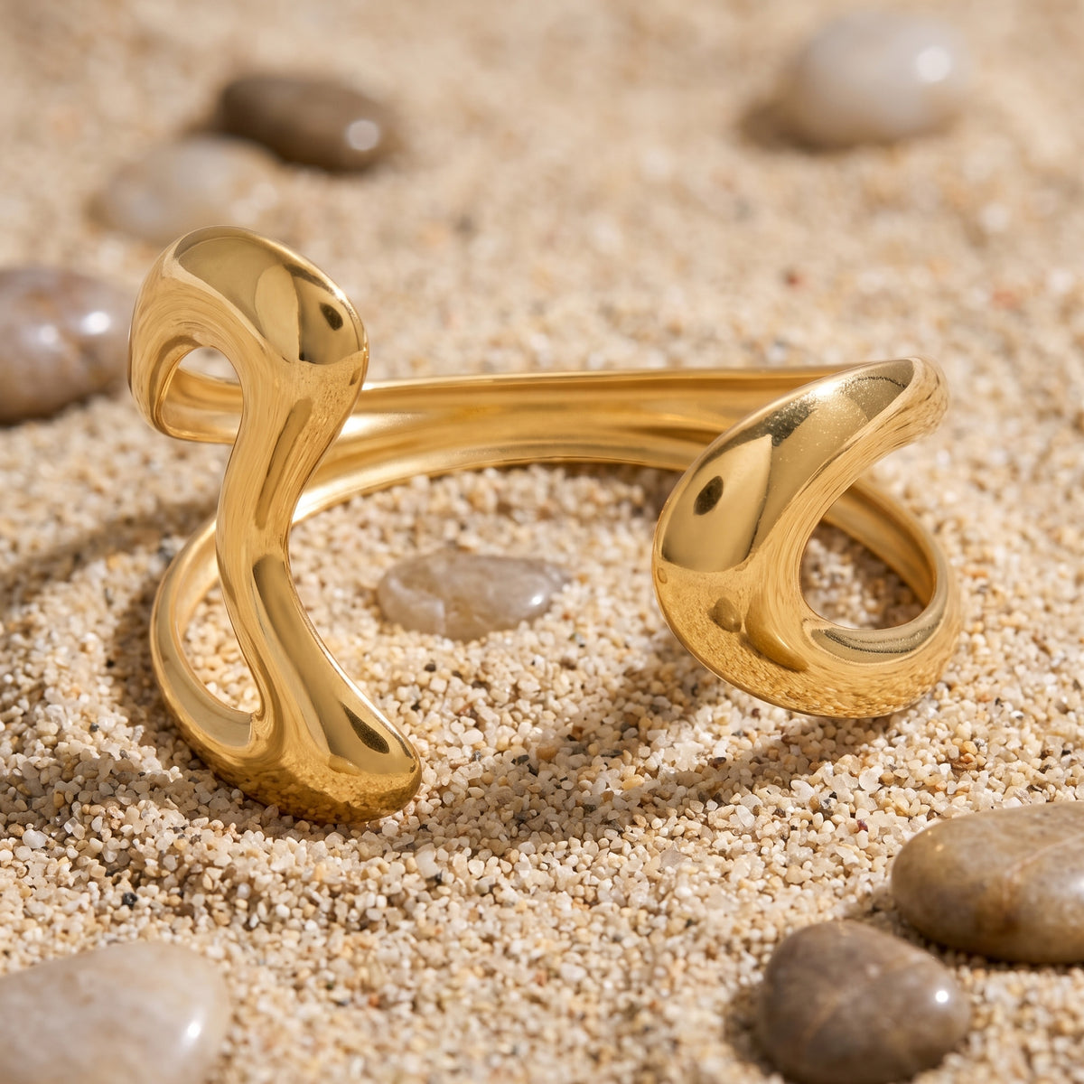 FLUMEN GOLD OPEN CUFF