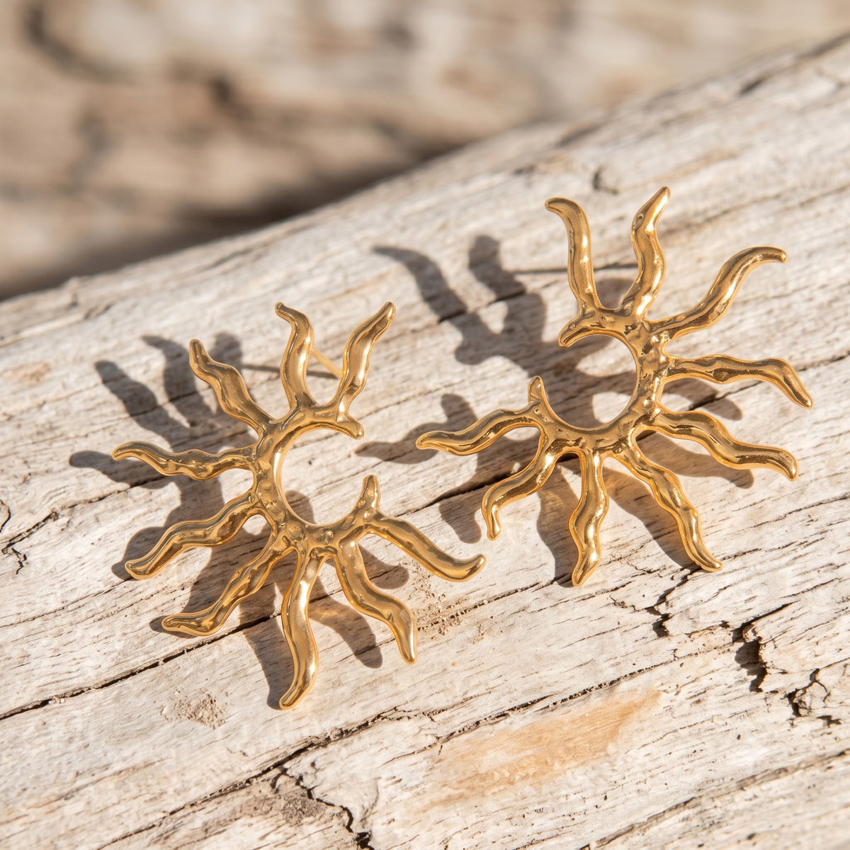 JUBAR GOLD EARRINGS