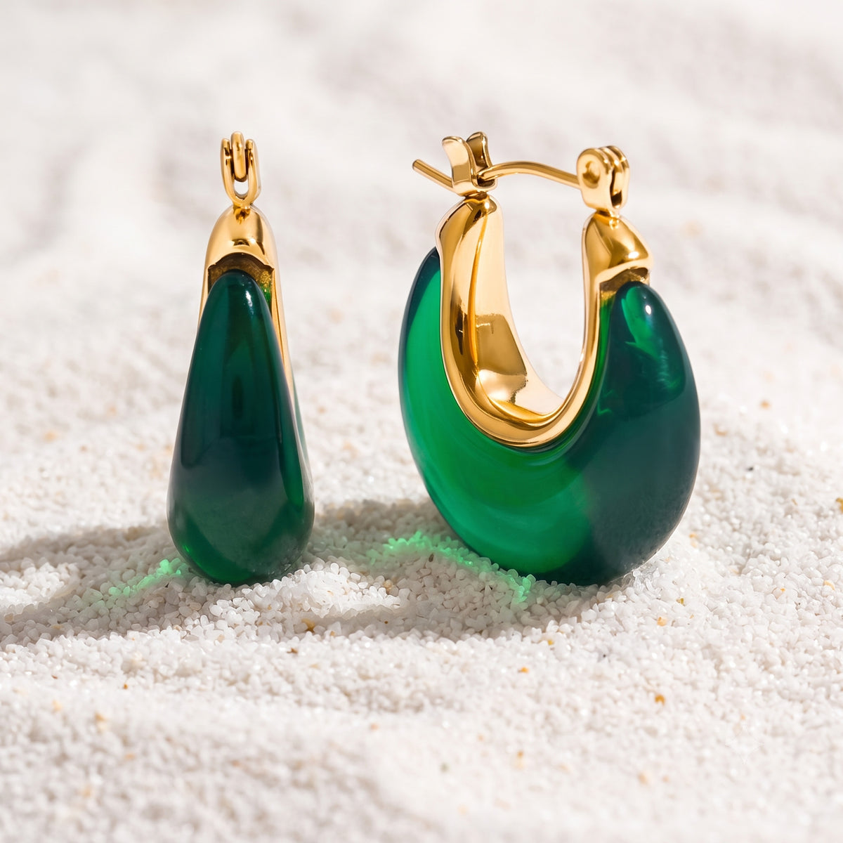 SILVA GREEN HOOPS