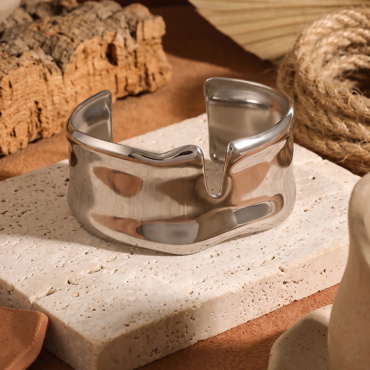 MARMOR SILVER OPEN CUFF